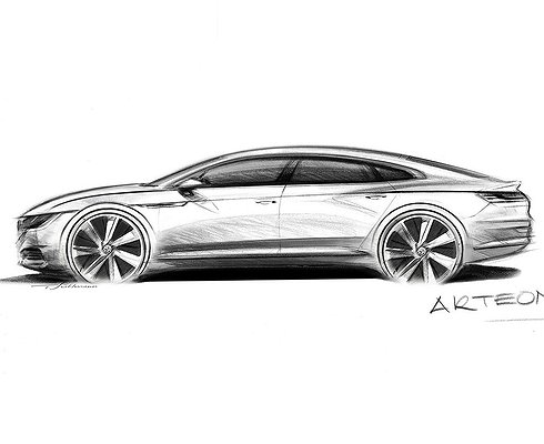 Volkswagen показал первые изображения нового флагмана
