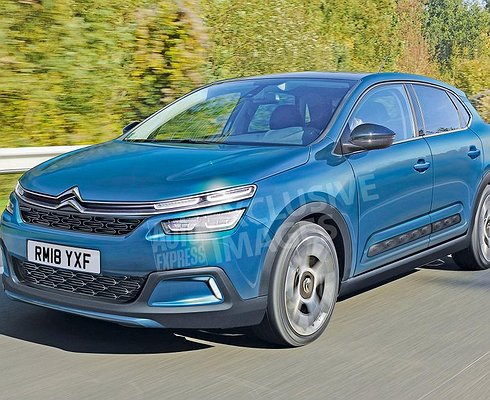 Появились первые изображения нового Citroen C4