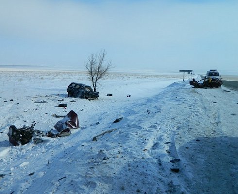 Под Оренбургом произошло в массовое ДТП с погибшими и раненными