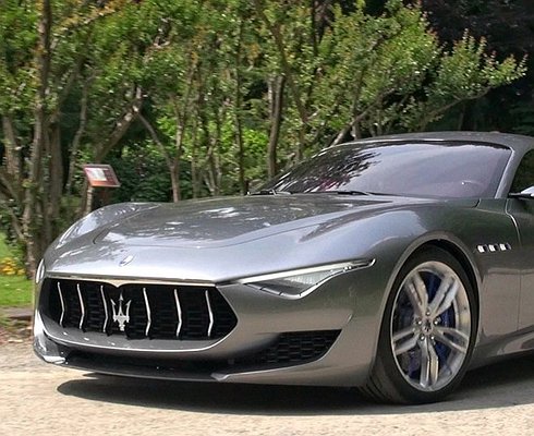 Maserati выпустит спорткупе Alfieri в электрической версии