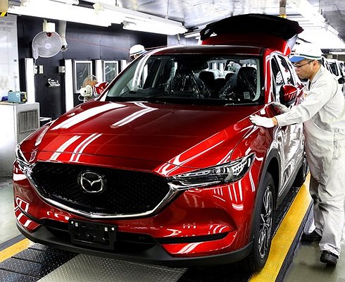 Mazda приступила к сборке нового кроссовера