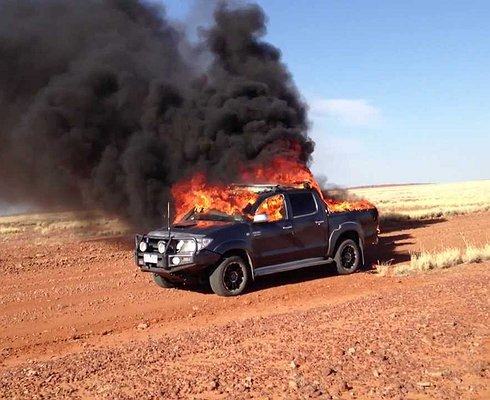 Toyota возглавила ТОП пожароопасных машин
