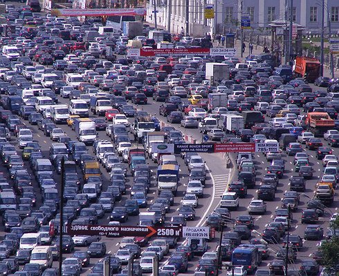 Столичные пробки увеличатся на десятки километров