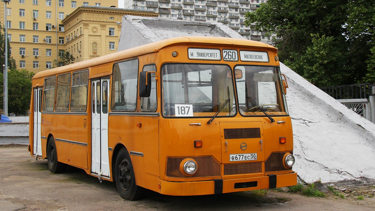 Автобусы старого образца