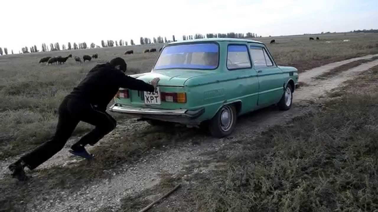 Завести машину с толкача
