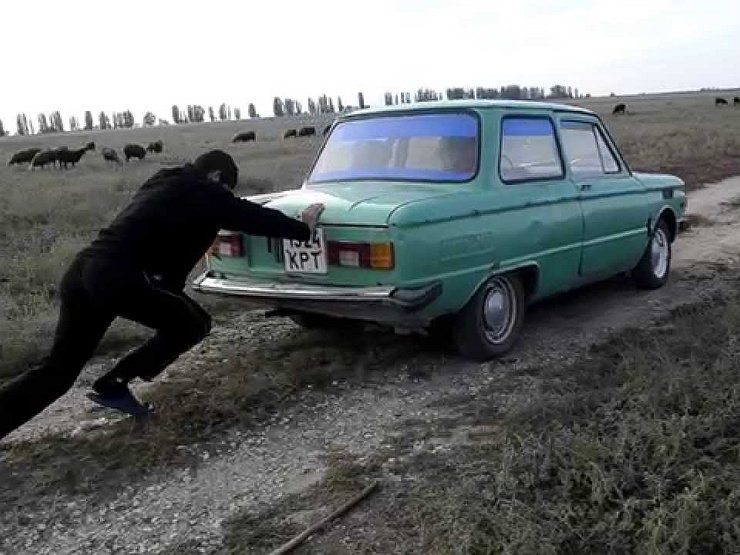 Чтобы завести машину