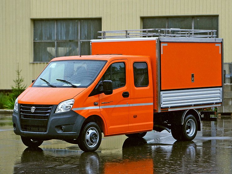 Белый газ газель next