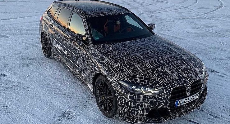 BMW рассекретила новый «заряженный» универсал Автомобили