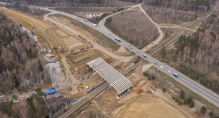 The “black” section of the M7 Volga highway is urgently duplicated with a new