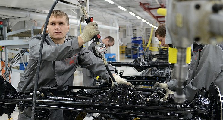 The leadership of the brand UAZ stops the car factory.  temporary