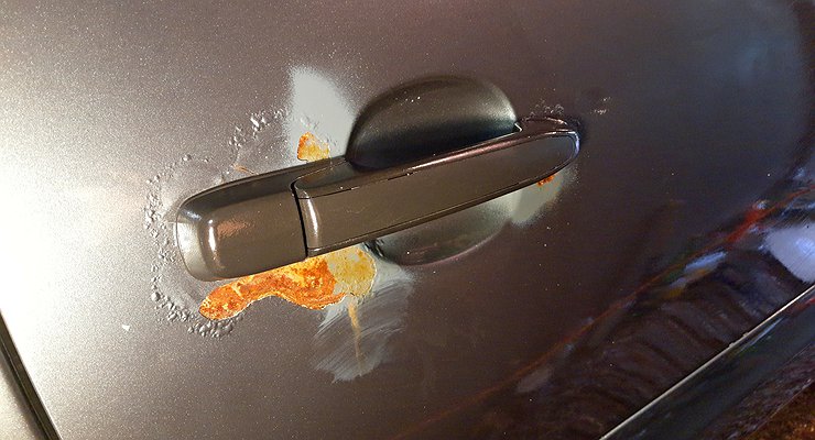 Why the driver is obliged to look under the door handles of his car in the spring