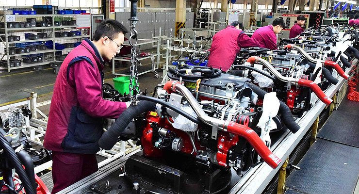 The Russians began to order car parts from China en masse