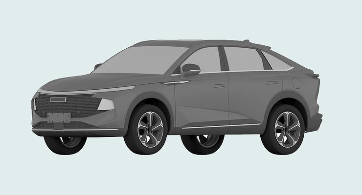 Haval has patented the look of a completely new crossover coupe in Russia
