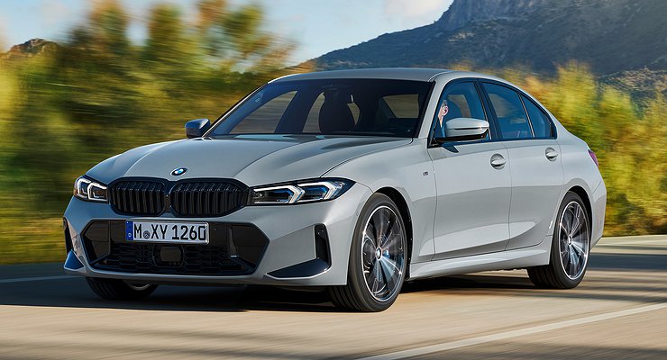 On the new BMW 3 Series they have not “sculpted” huge nostrils