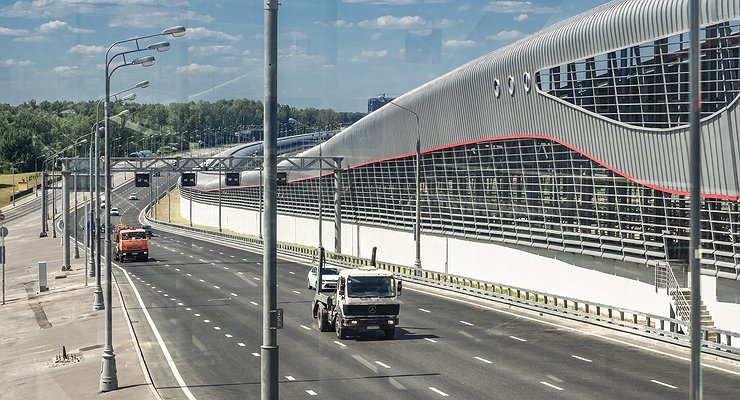 In Russia they learned to make roads from old parcels