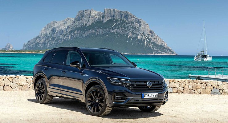 Volkswagen introduced a special version of the Touareg in honor of the model’s 20th anniversary