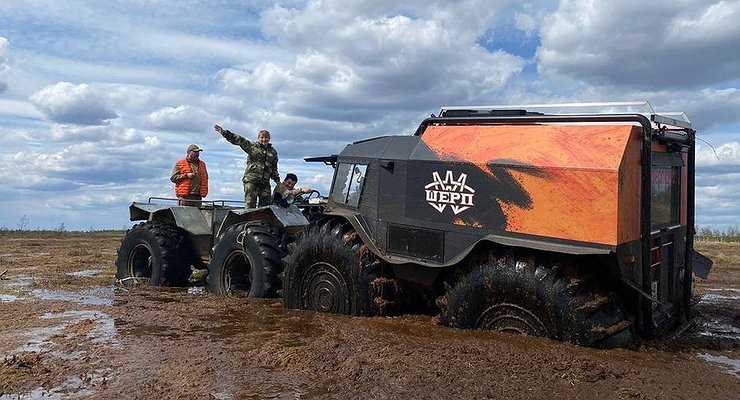 Is the Sherp off-road vehicle design responsible for the deaths of top executives of Russia’s largest social network?