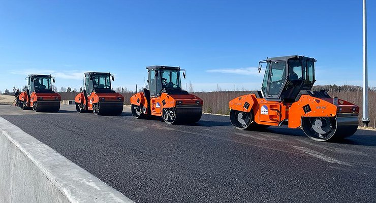 They waited: the road builders started a bypass around Tver .  build