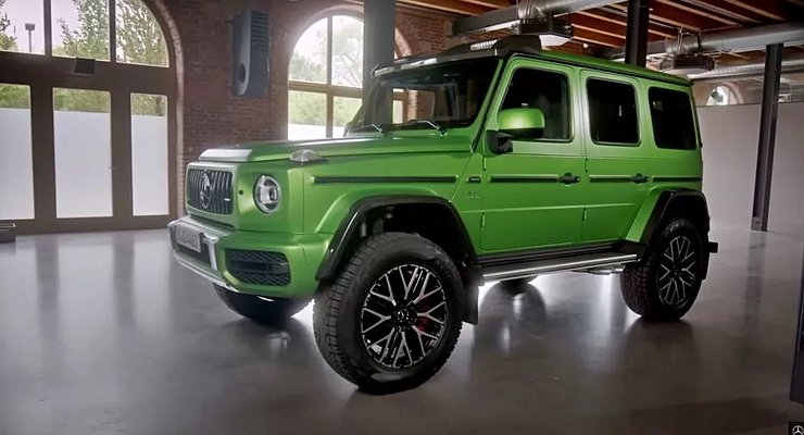 Mercedes-Benz presented the Gelendvagen, ideal for a Russian
