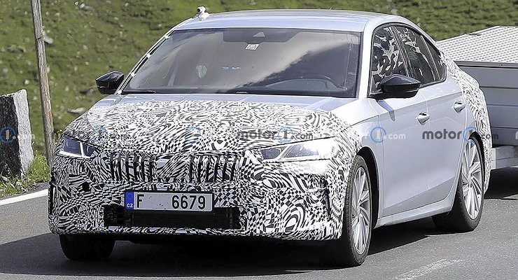 Skoda has started testing the updated Octavia