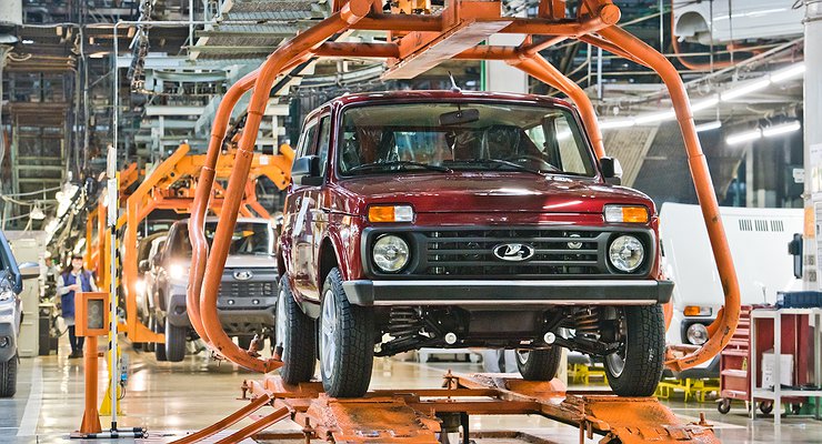 AvtoVAZ lacks spare parts for the production of LADA Niva