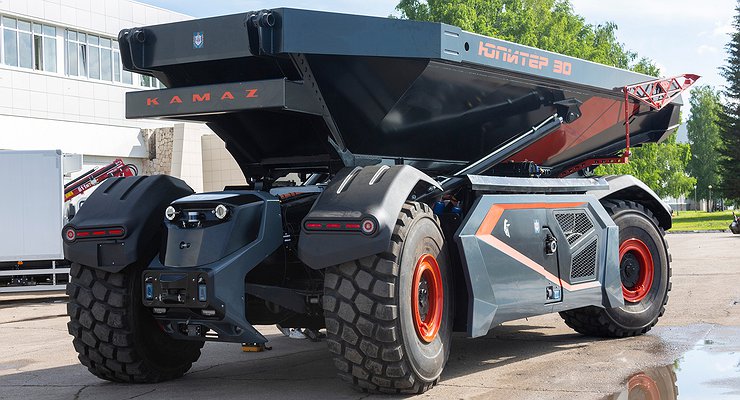 KamAZ presented the latest Jupiter model without a cabin