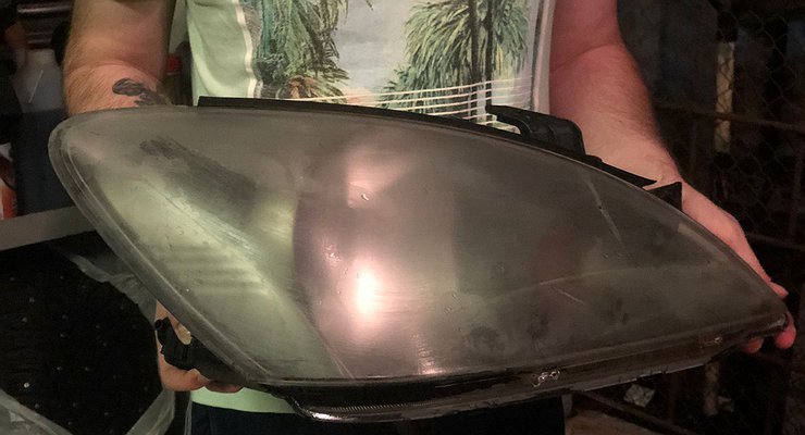 Bad advice: ruining headlights by reading blogs on the internet