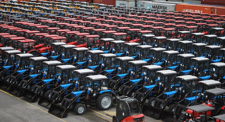 In Russia they found an excellent replacement for imported tractors