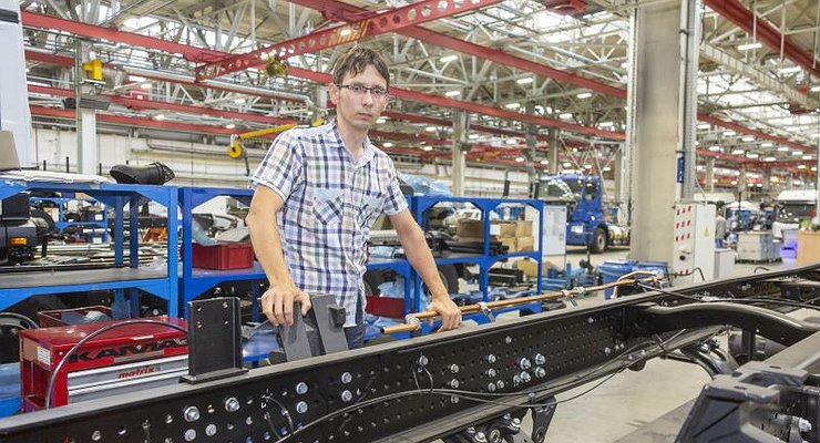 New KamAZ trucks now have simplified frames