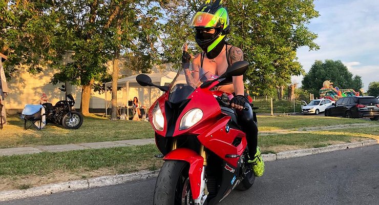 Which motorcycles are most often used by Russians in an accident?