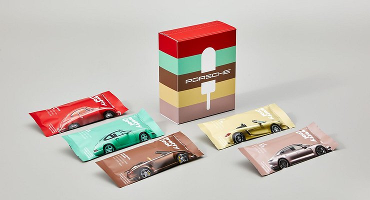 Porsche launches branded ice cream