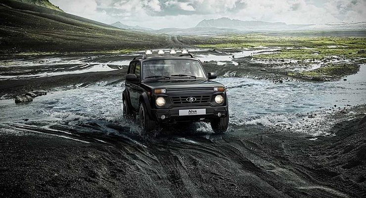 The first example of the simplified all-terrain vehicle LADA Niva Bronto was assembled