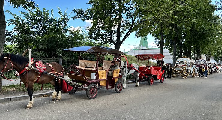 Suzdal has paid parking.  reaches