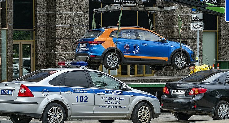 Africans attacked traffic police officers in Moscow