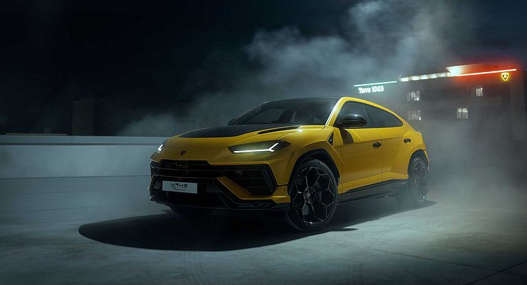 The Italians presented a special Lamborghini Urus