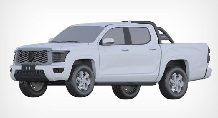 Great Wall has patented the King Kong Poer pickup truck in Russia