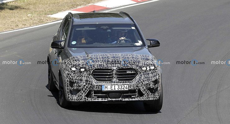 Updated BMW X5 M passes final tests