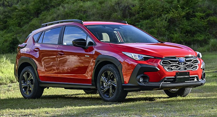 We bury XV: Subaru showed off a new model Crosstrek