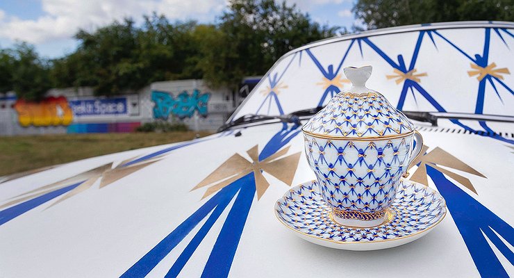 Porcelain “Volga” for outbidding