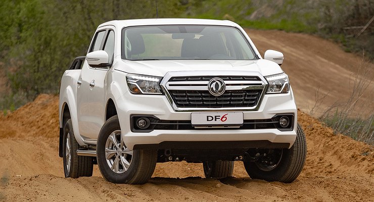 Pickup Dongfeng DF6 arrived at Russian dealers