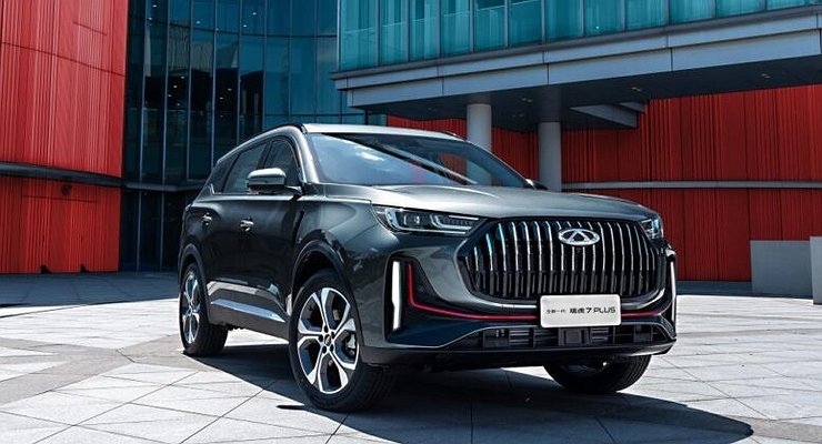 Chery showed a new crossover Tiggo 7 Plus