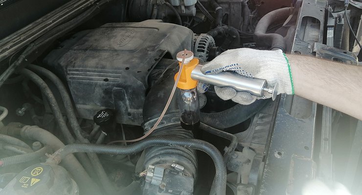 In which part of the engine do car owners experience a magnet?