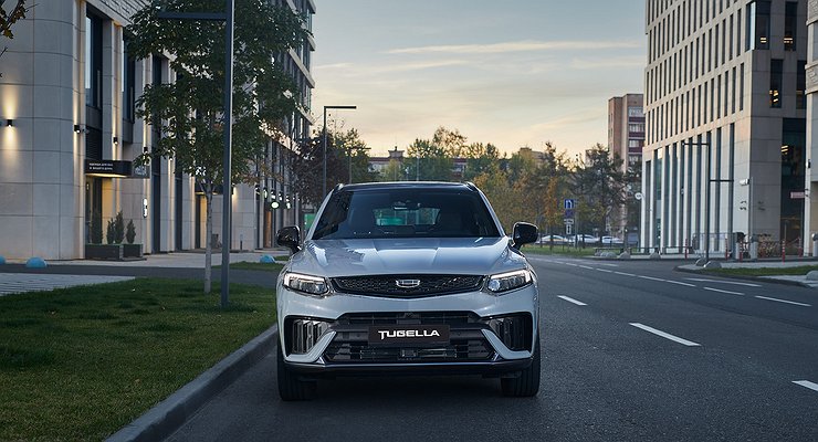 In Russia, sales of the updated Geely Tugella began