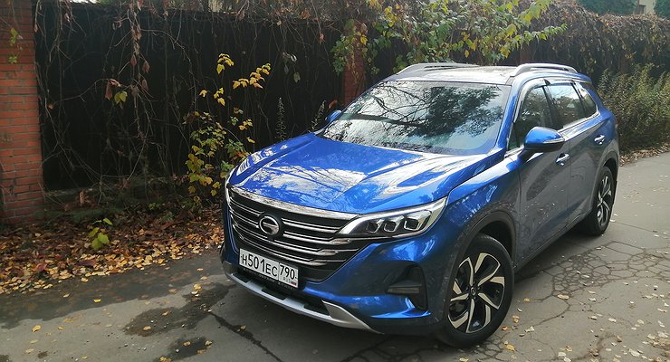 Test drive crossover GAC GS5: not weak at the “front”