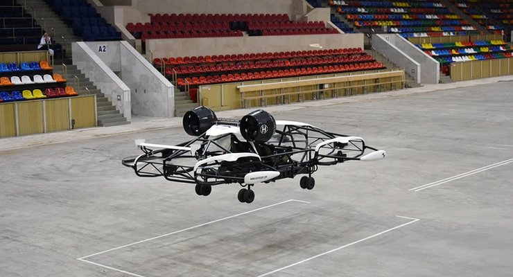 In Russia, the domestic air taxi began to certify