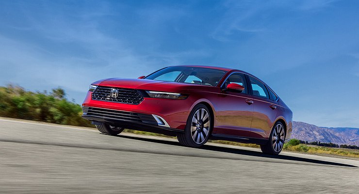 Honda showcased a new generation of the iconic Accord sedan