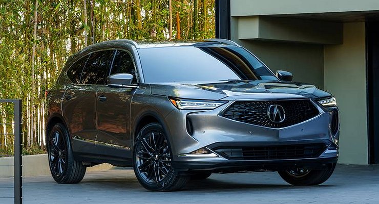 The latest generation Acura MDX crossover was brought to Russia