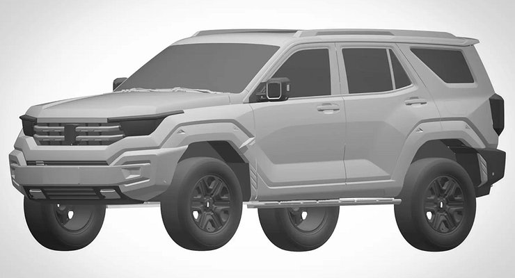 Great Wall has patented another SUV tank in Russia
