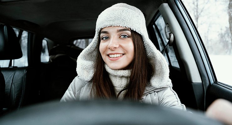 Wearing a hat and driving?  By no means