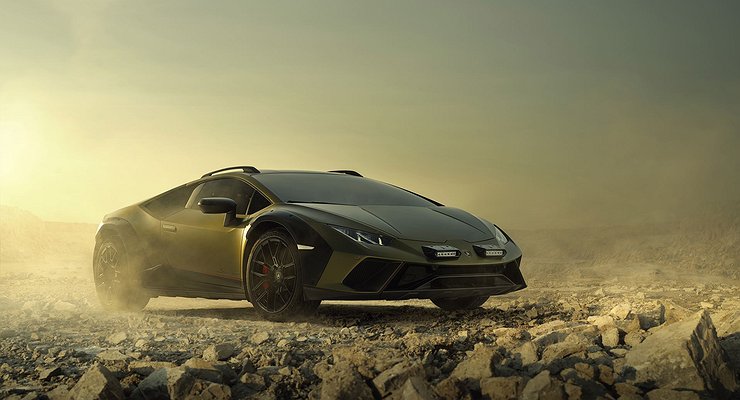 The Italians presented pseudo-offroad Lamborghini Huracan Sterrato